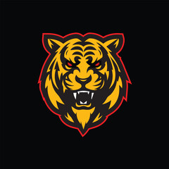 tiger head vector illustration mascot logo vector
Tiger Head Black and White Background. Mascot Creative Design.
Tiger Head gaming logo png, logo gaming for esport, tiger logo gamers
Wild Animals Head