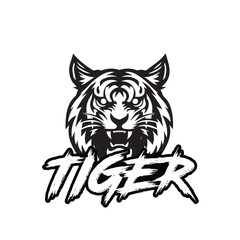 tiger head vector illustration mascot logo vector
Tiger Head Black and White Background. Mascot Creative Design.
Tiger Head gaming logo png, logo gaming for esport, tiger logo gamers
Wild Animals Head