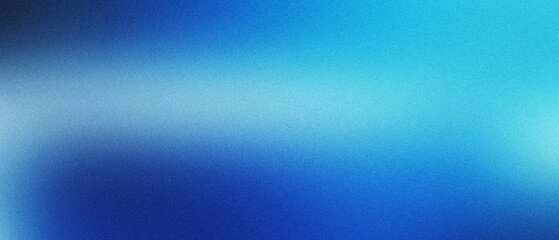 Abstract design featuring a blurry blue gradient with soft noise texture. This background serves as a versatile backdrop or banner, perfect for modern digital designs.