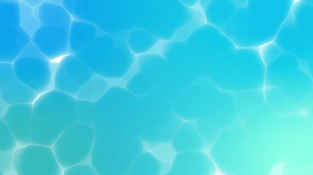 光を受けて揺れる水面のループアニメーション