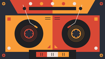 Vinyl audio cassette