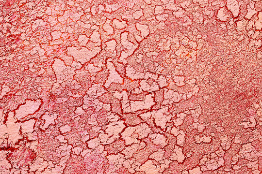 Crackle surface paint