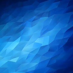 Obraz premium Abstract blue triangle blend geometry lighting background