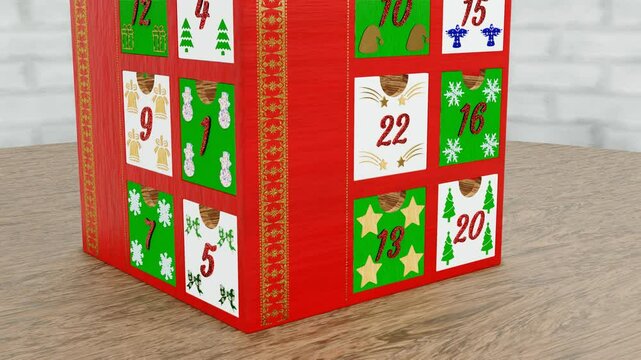 Advent Calendar Gift Box Door No 20