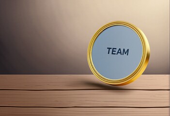 A Three-Dimensional Team Medal Design