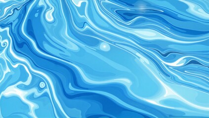 Obraz premium An Ethereal Reflection of Nature’s Fluid Patterns