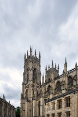 Minster cathedral in York, North Yorkshire, England