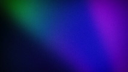 Vibrant 4K gradient background with a smooth blend of green, blue, and purple hues. Perfect for use as a wallpaper, banner, or backdrop. Subtle grainy texture adds depth