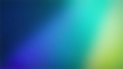 Fresh 4K gradient background blending vibrant teal, blue, and green tones. Ideal for modern, uplifting designs, wallpapers, and banners. The grainy texture adds depth and a lively feel