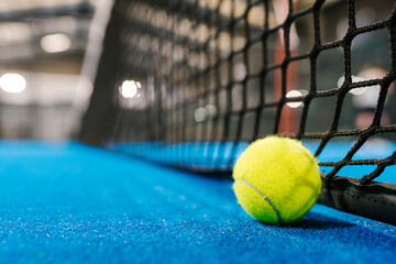 Padel Ball by the Net