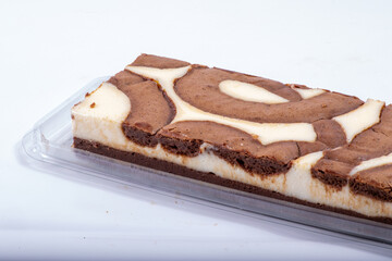 piece of cake on a plate