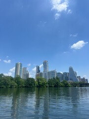 Fototapeta premium downtown city skyline