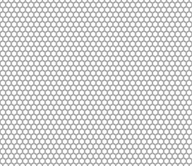 Background with Hexagon Pattern. Bold rounded hexagons mosaic pattern. Regular hexagon shapes. Seamless tileable vector illustration.