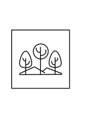Icon Nature Line Art