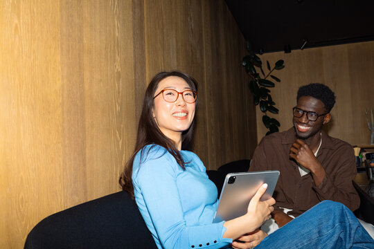 Short sighted and cute couple