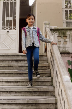 11 year old girl leaving school