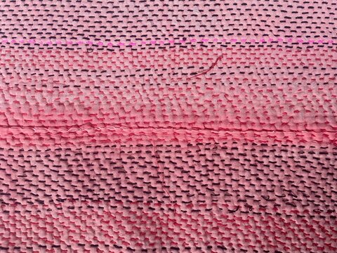 pink and black kantha pattern
