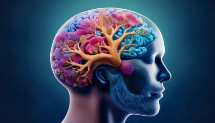 Obraz premium Human mind and environmental awareness.