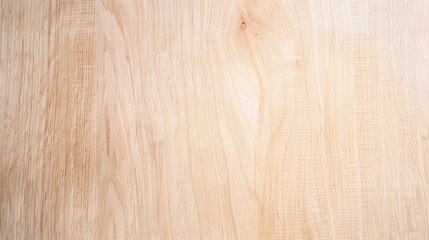 Light Natural Wooden Surface with Fine Grain Texture, Perfect for Minimalist Branding, Marketing, and Background Use, Offering a Clean and Smooth Aesthetic with Ample Copy Space for Text