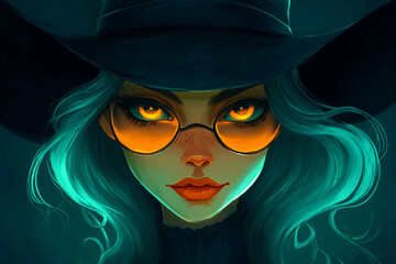 portrait of a witch