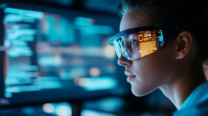 Holographic performance coding, augmented tools, high-tech workspace