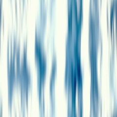 Modern summer thin line striped blur wash seamless pattern background for trendy beach wear and coastal living designs. Repeatable alcohol ink bleed effect in blue white indigo colors