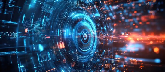 Fototapeta premium Innovative technology for space exploration research