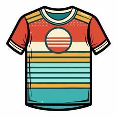 Retro T Shirt Design Vector