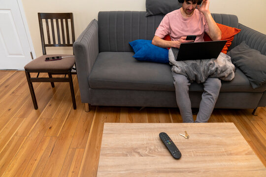 Using multiple electronic devices at home