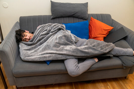 Sleeping on couch