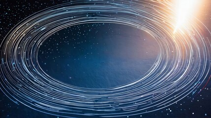 Black Hole Engulfing a Star