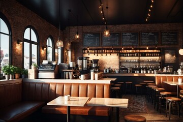 interior of a restaurant