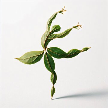 feuillage danseuse expression corporelle f&eacute;minit&eacute; gr&acirc;ce mouvement 