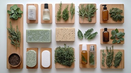 Natural Beauty Products with Herbs