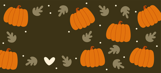 Fall Pumpkins Banner