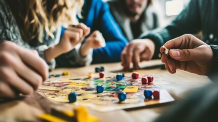 Fototapeta premium Game Night Fun