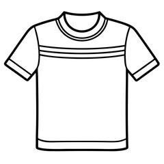 Retro Line Art Vector for T Shirt Design