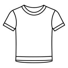 Retro Line Art Vector for T Shirt Design