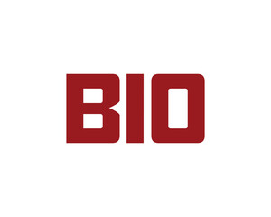 BIO logo design vector template. BIO