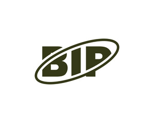 BIP logo design vector template. BIP