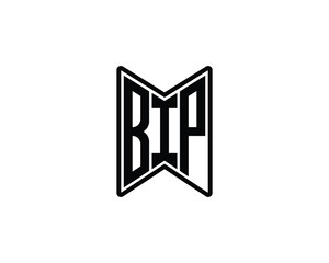 BIP logo design vector template. BIP