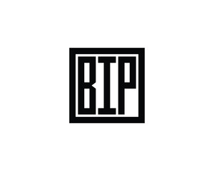 BIP logo design vector template. BIP