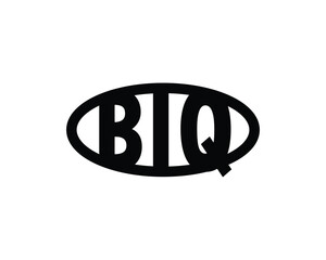 BIQ logo design vector template. BIQ