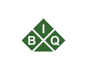 BIQ logo design vector template. BIQ