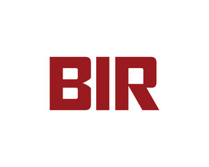 BIR Logo design vector template. BIR