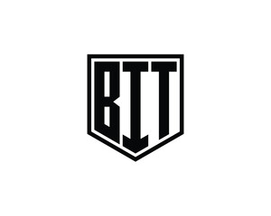BIT logo design vector template. BIT