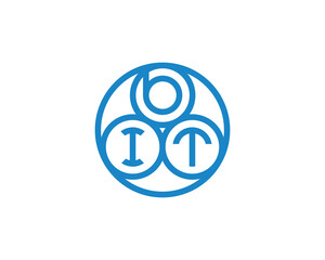 BIT logo design vector template. BIT