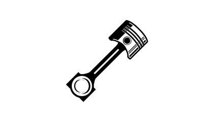 Engine Piston Illustration vector template eps