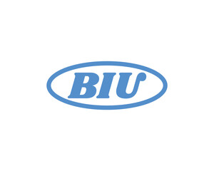 BIU logo design vector template. BIU