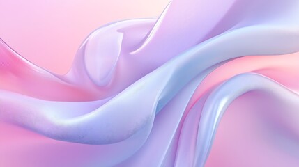 pink and blue gradient waves
